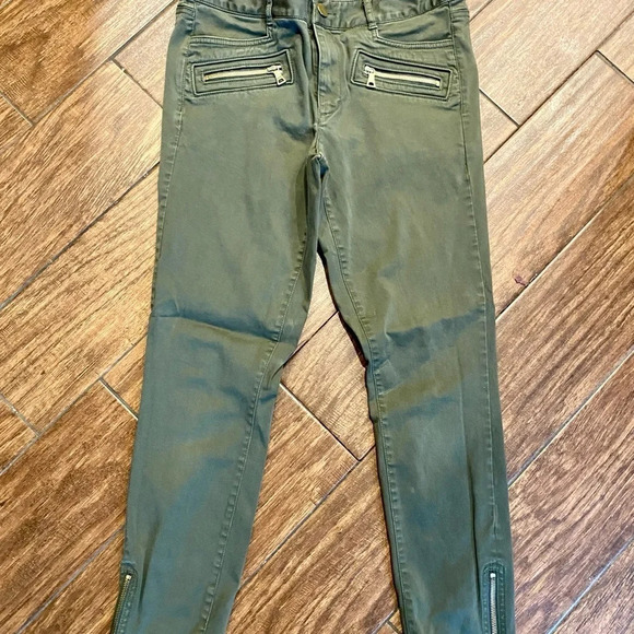 Loft zipper skinny leg jean size 6 - Picture 3 of 8